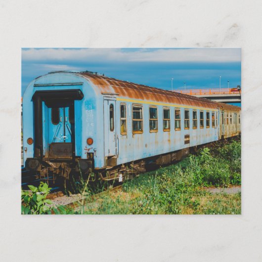 Carte Postale Vieux train (Devant)