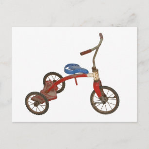 Carte Postale Vieux Tricycle