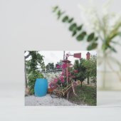 Carte postale Vieux Vélo (Debout devant)