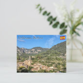 Carte Postale Vieux village de Valldemossa - Majorque, Espagne (Debout devant)