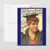 Carte Postale Vieux Virginia Cheroots et (Devant / Derrière)