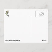 Carte Postale Vieux voilier requin (Dos)