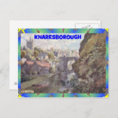 CARTE POSTALE VIEUX YORKSHIRE - KNARESBOROUGH (Devant / Derrière)