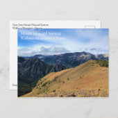 Carte Postale View from Mount Howard Summit (Devant / Derrière)