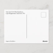 Carte Postale View from North Head Lighthouse, Washington (Dos)