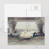 Carte Postale View from under the Portico of Temple of Edfou (Devant / Derrière)