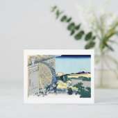 Carte Postale View Mt.Fuji from Onden, Hokusai (Debout devant)