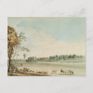 Carte Postale View Nord-Ouest de Wakefield Lodge à Whittlebury