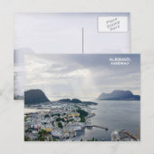 Carte Postale View of Alesund, Norwegian sea, Norway (Devant / Derrière)