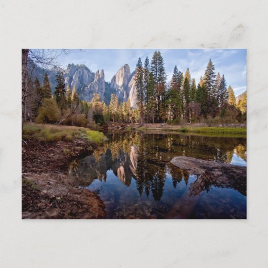 Carte Postale View of Cathedral Peaks (Devant)
