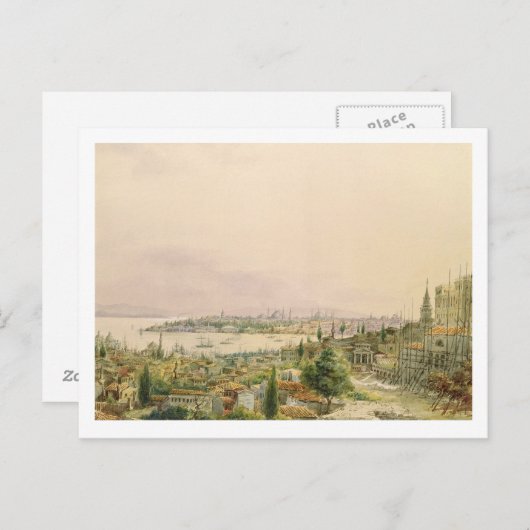 Carte Postale View of Constantinople from Pera (Devant / Derrière)