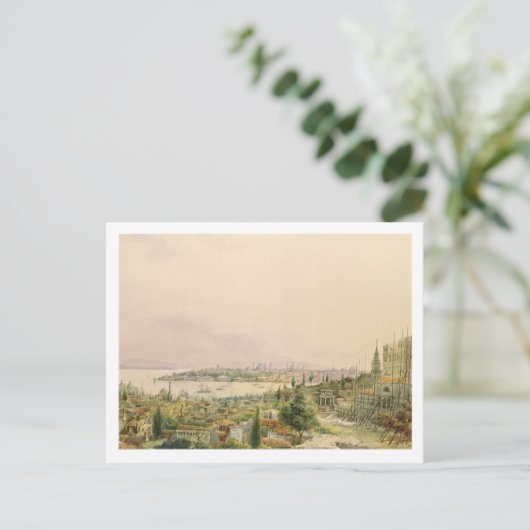 Carte Postale View of Constantinople from Pera (Debout devant)