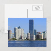 Carte Postale View of Miami Skyline (Devant / Derrière)