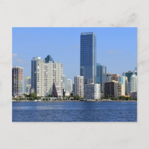 Carte Postale View of Miami Skyline