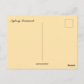 Carte Postale View of Nyborg Denmark (Dos)