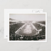 Carte Postale View of the Première Olympic Games d'Athènes (Devant / Derrière)