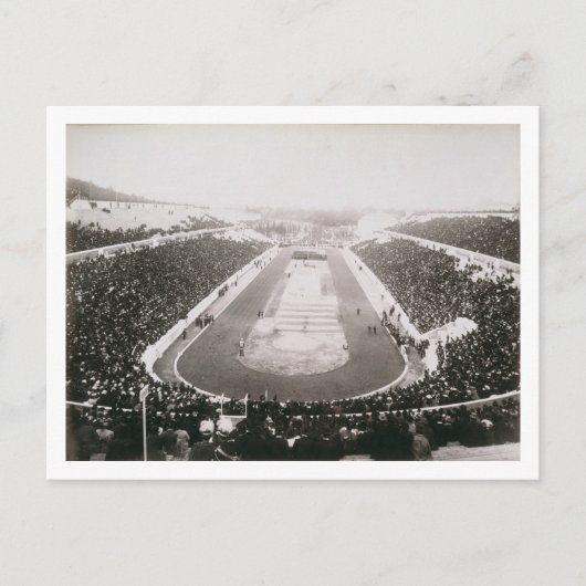 Carte Postale View of the Première Olympic Games d'Athènes (Devant)