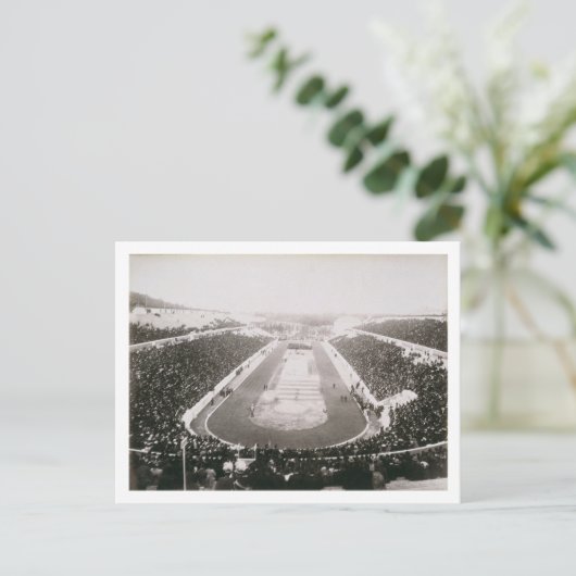 Carte Postale View of the Première Olympic Games d'Athènes (Debout devant)