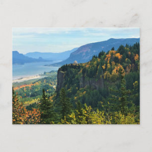 Carte Postale View of Vista House, Columbia