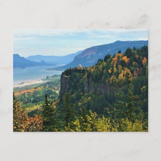 Carte Postale View of Vista House, Columbia (Devant)