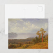 Carte Postale View on the Hudson Looking (Devant / Derrière)