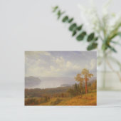 Carte Postale View on the Hudson Looking (Debout devant)