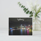 Carte Postale vif nuit de sydney (Debout devant)