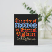 Carte Postale Vigilance éternelle (Debout devant)