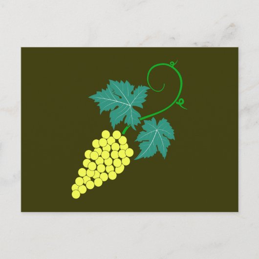 Carte Postale Vigne (Devant)