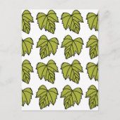 Carte Postale Vigne verte Vigne Feuille (Devant)