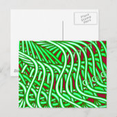 Carte Postale Vignes fractales (Devant / Derrière)