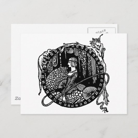 Carte Postale Vignette 8 de Poe (Devant / Derrière)