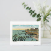 Carte Postale Vignoble de Martha, vue aérienne de la plage (Debout devant)