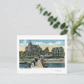 Carte Postale Vignoble de Martha, vue sur la jetée de la maison  (Debout devant)