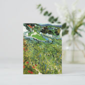 Carte Postale Vignobles avec vue sur Auvers par Vincent van Gogh (Debout devant)
