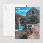 Carte Postale Vignobles de Florence (Texas) (Devant / Derrière)