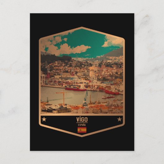 Carte Postale Vigo (Devant)