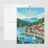 Carte Postale Vigo, Espagne (Devant / Derrière)