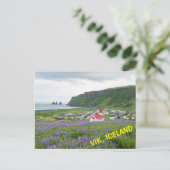 CARTE POSTALE VIK, ISLANDE (Debout devant)