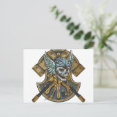 Carte Postale Viking (Debout devant)
