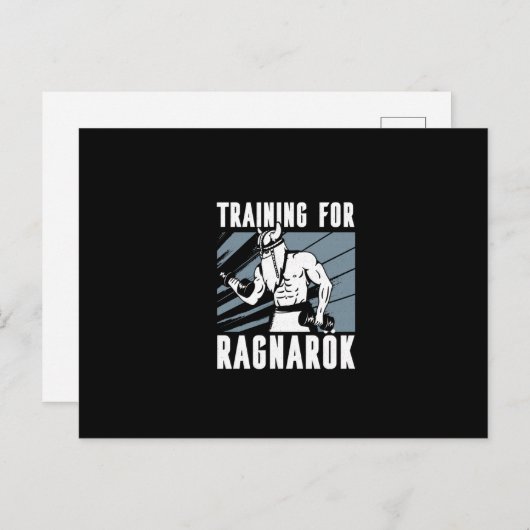 Carte Postale Viking (Devant / Derrière)