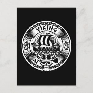 Carte Postale Viking au coeur