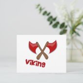 Carte Postale Viking Ax (Debout devant)