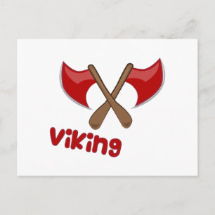 Carte Postale Viking Ax