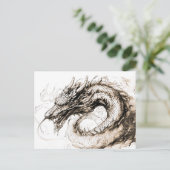 Carte Postale Viking Deity Sketch (Debout devant)