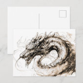 Carte Postale Viking Deity Sketch (Devant / Derrière)