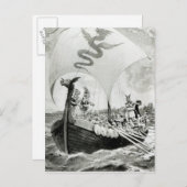 Carte Postale Viking Raiders (Devant / Derrière)