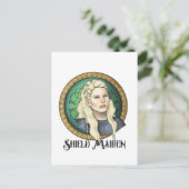 Carte Postale Viking Shield Maiden (Debout devant)