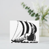 Carte Postale Viking Ship (Debout devant)