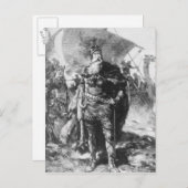 Carte Postale Viking Warrior (Devant / Derrière)